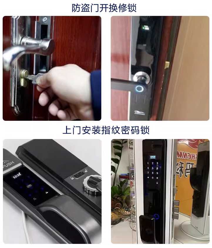 換電子指紋鎖